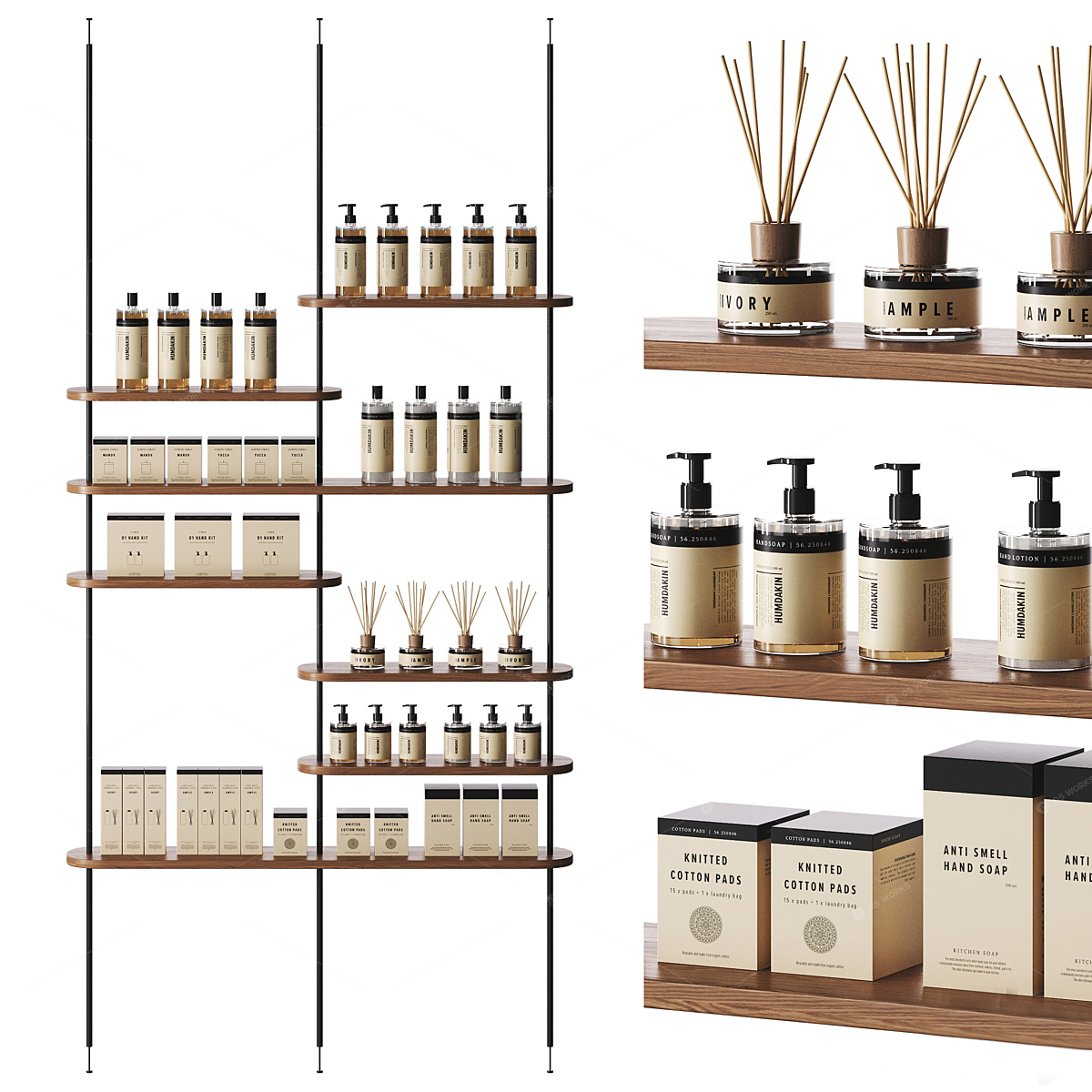 Bath Products 3D Models