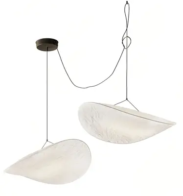 Organic Shape Marble Pendant Lamp 3d model