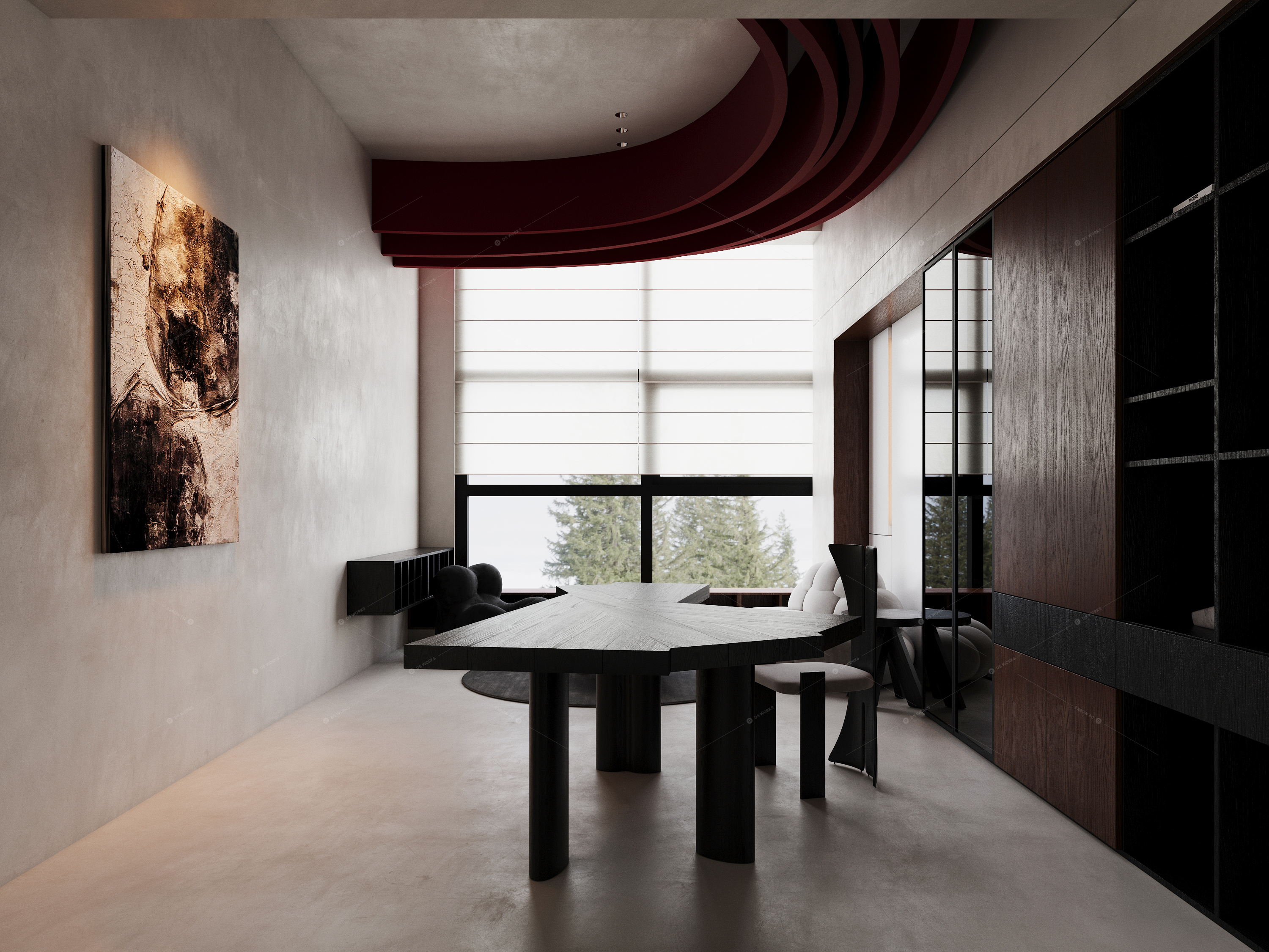 Office Spaces 3D Models 4