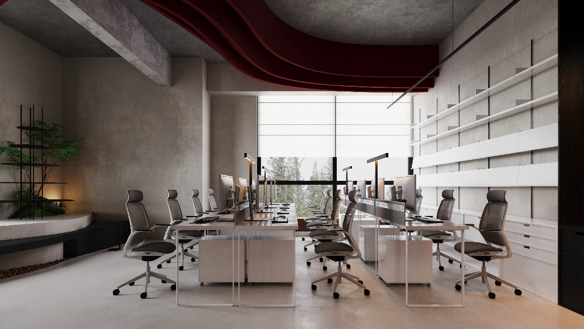Modern Independent Office
