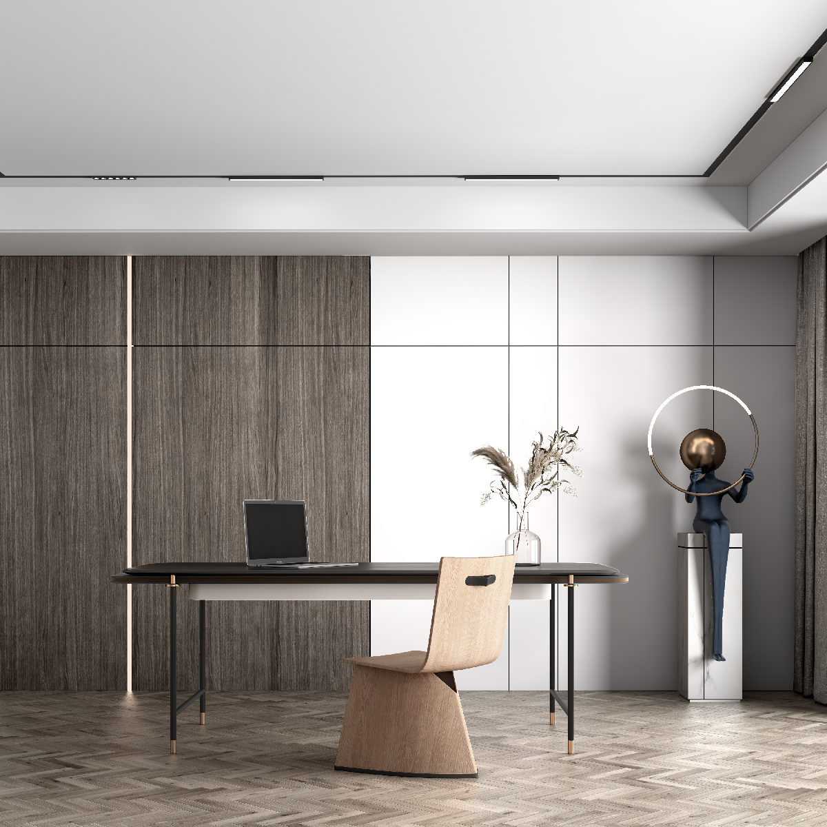 Modern Study Room