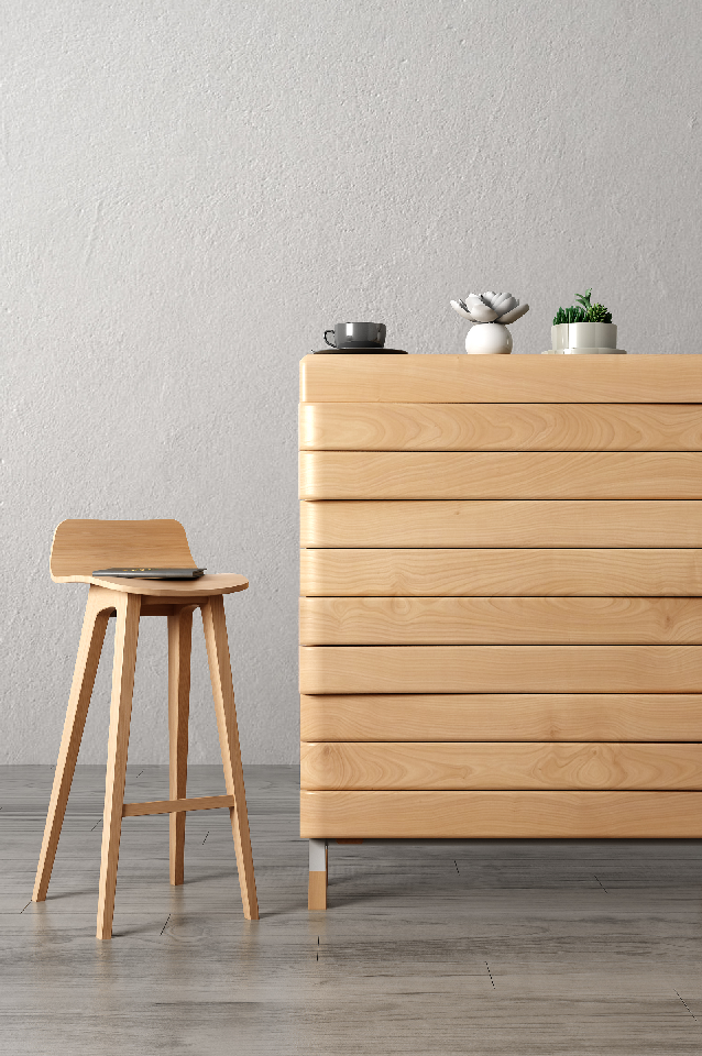 Wooden Bar Chair
