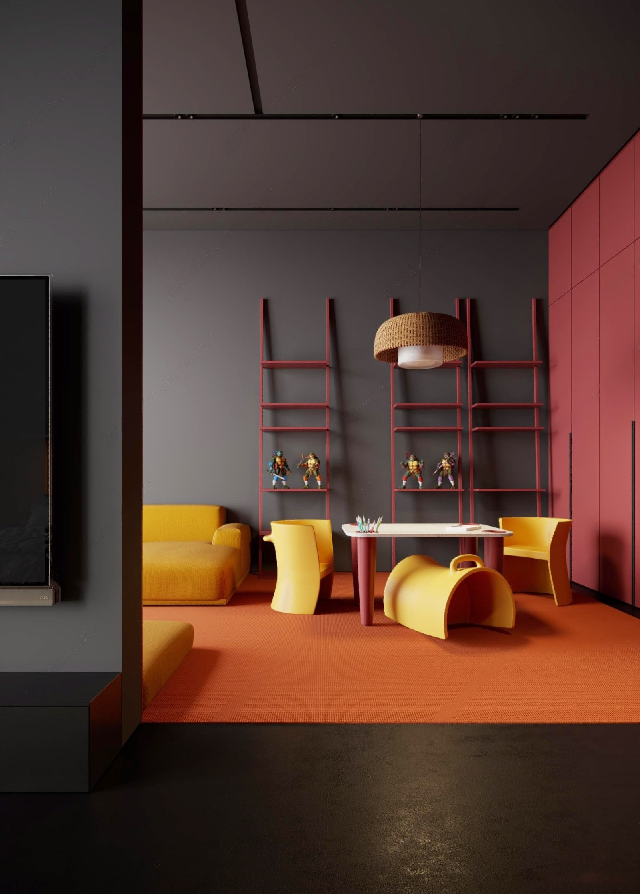 Modern Children's Playroom