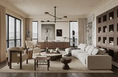 Modern Home Living Room