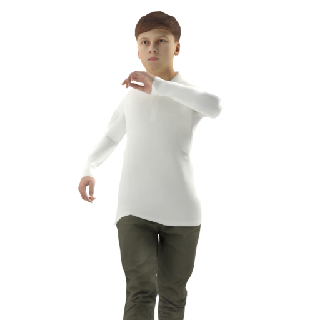 Child Elijah Walking 01