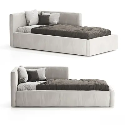 Modern Upholstered Sofa Bed 3d model