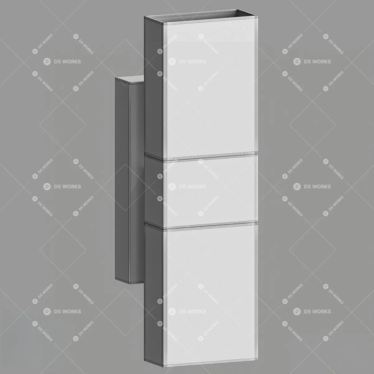 Wall Lamp 3d model thumbnail 2