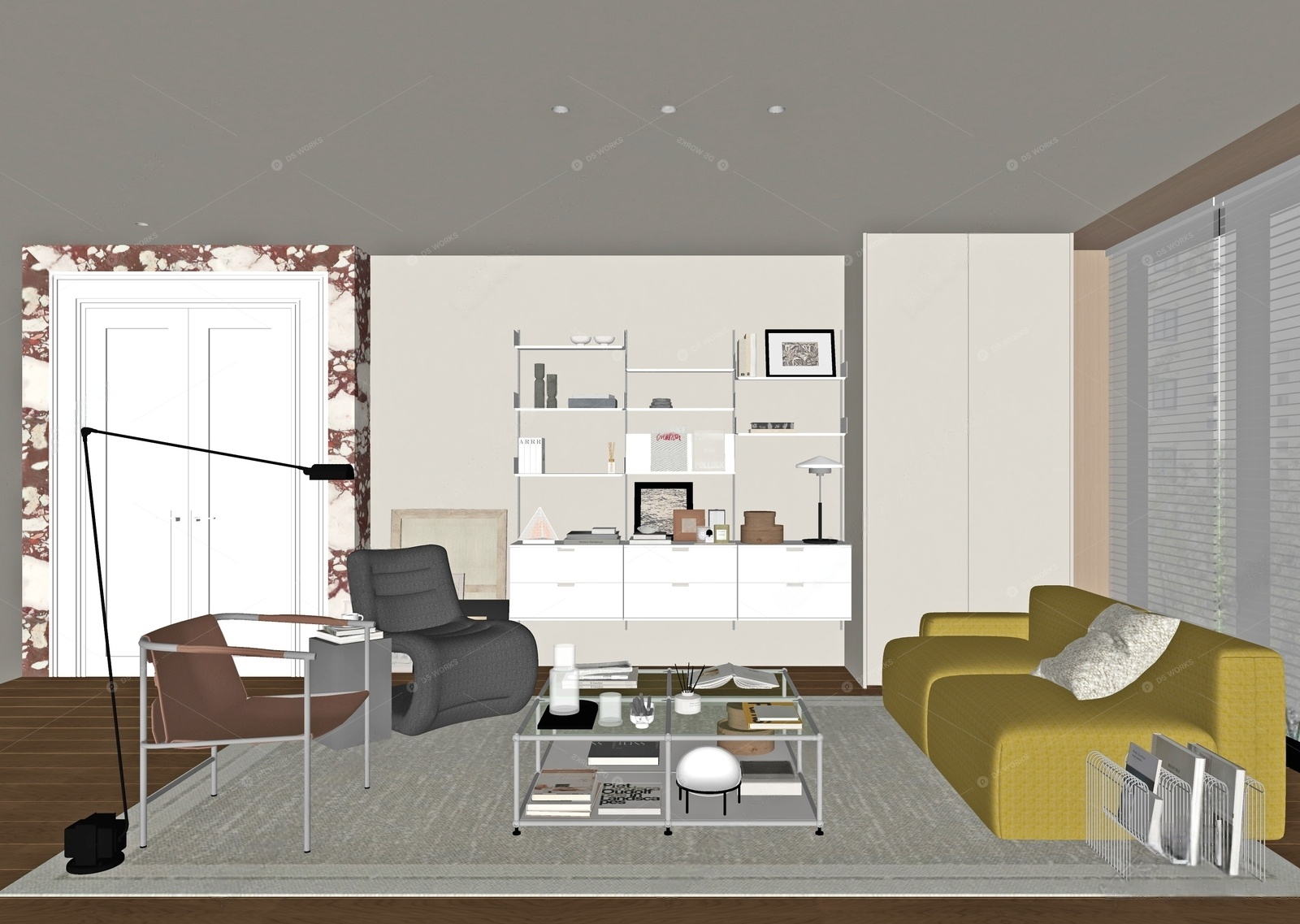 Living Rooms 3D Models 2