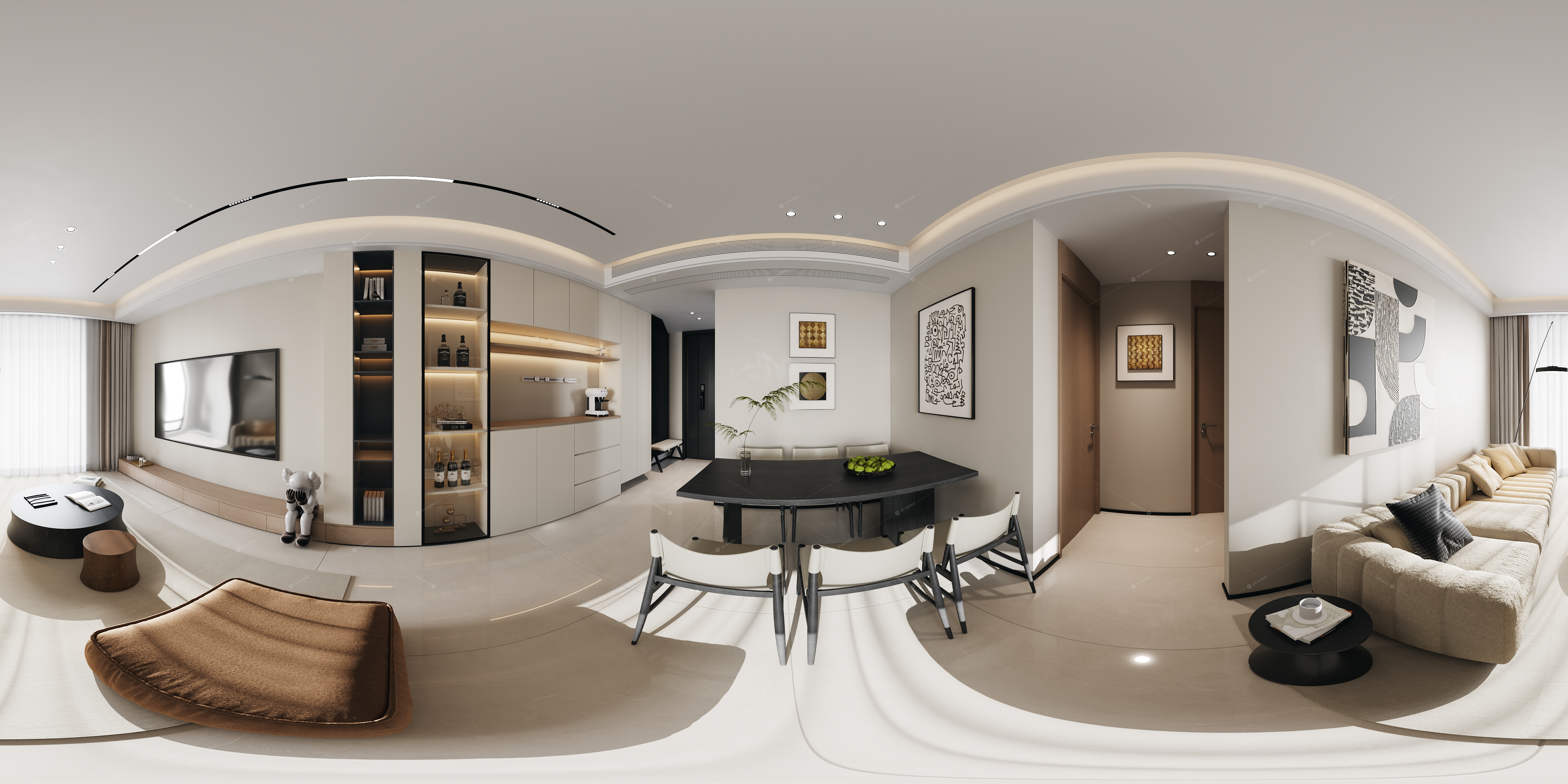 Living & Dining Rooms 3D Models 3