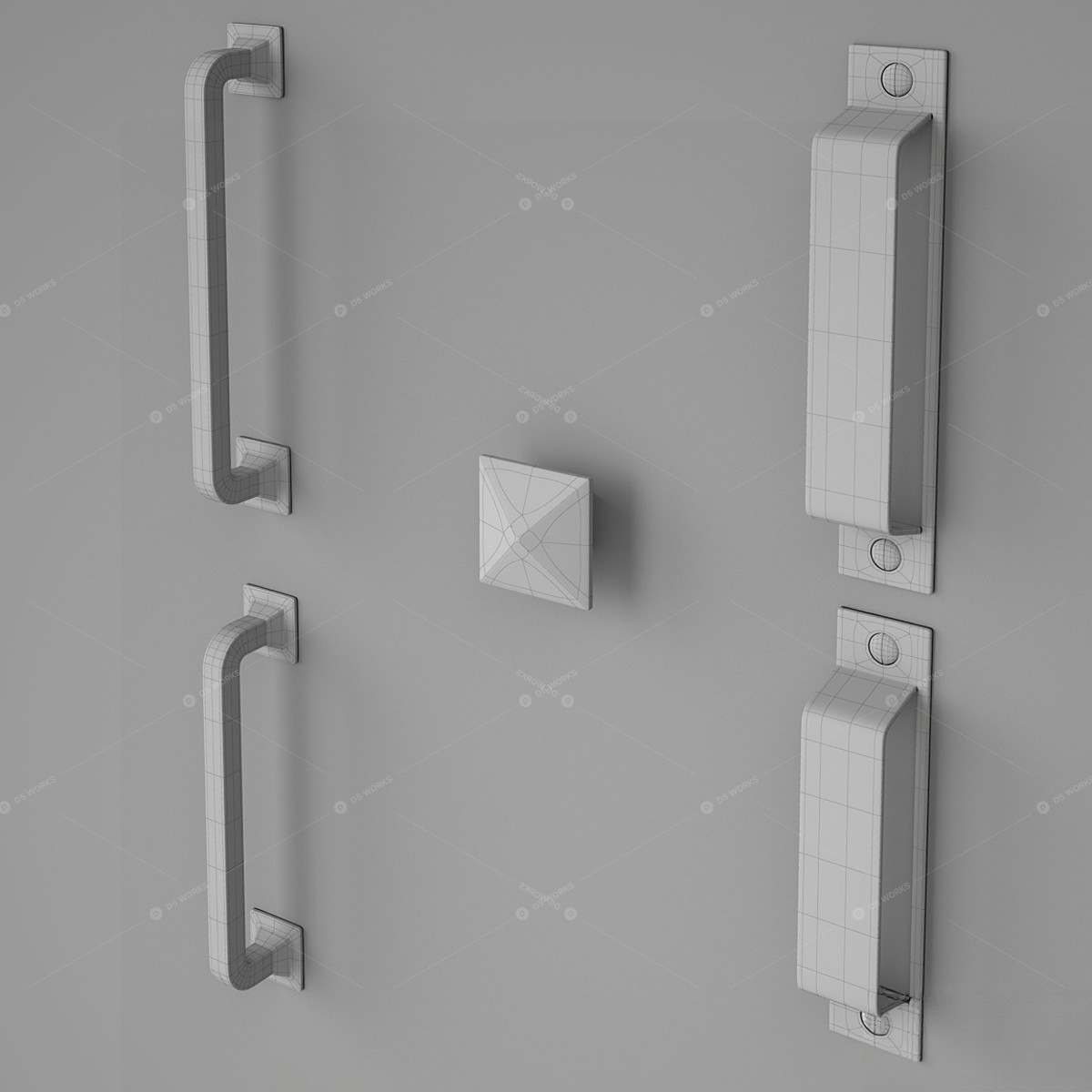 Faucet Handles 3D Models 2