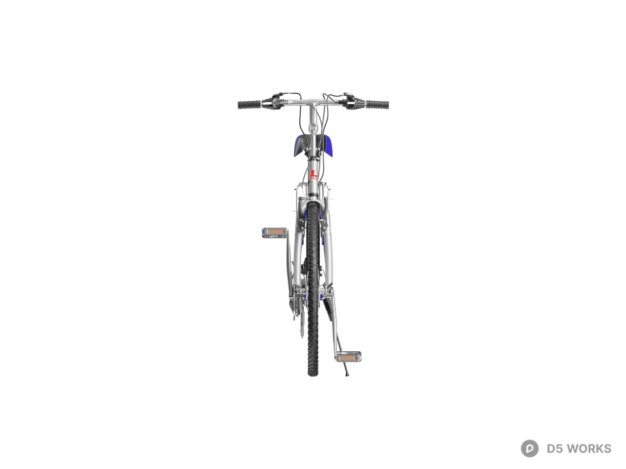 Modern Urban Bicycle 3d model thumbnail 2