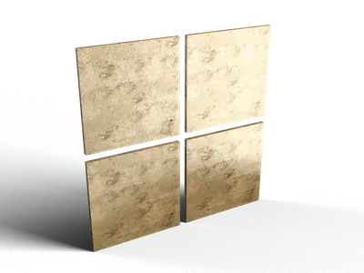 Modern Retro Brick Wall