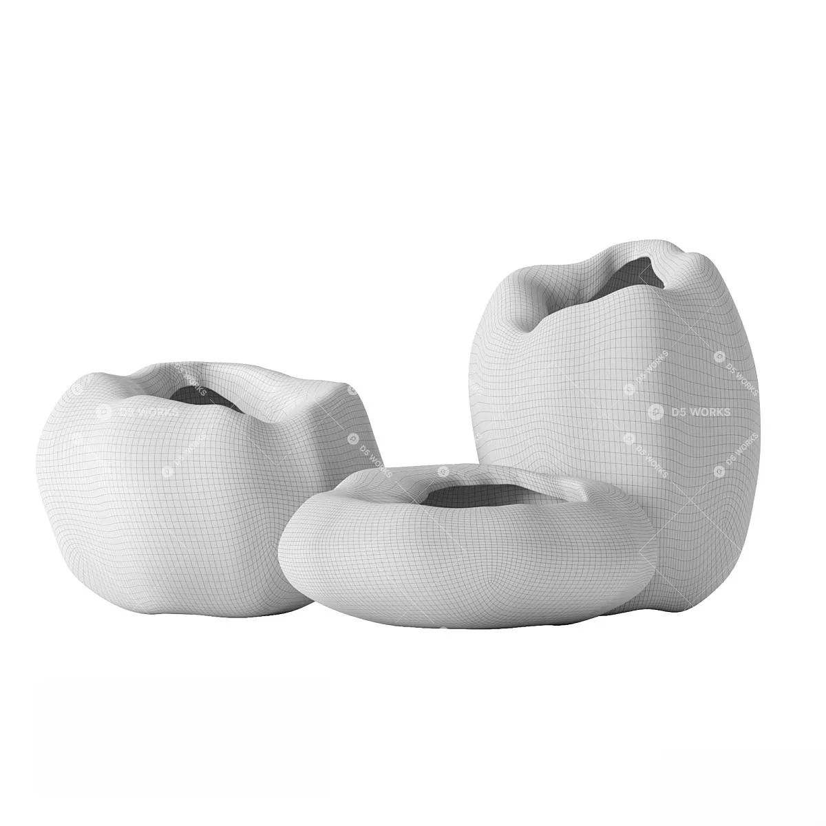 Stone 3d model thumbnail 5