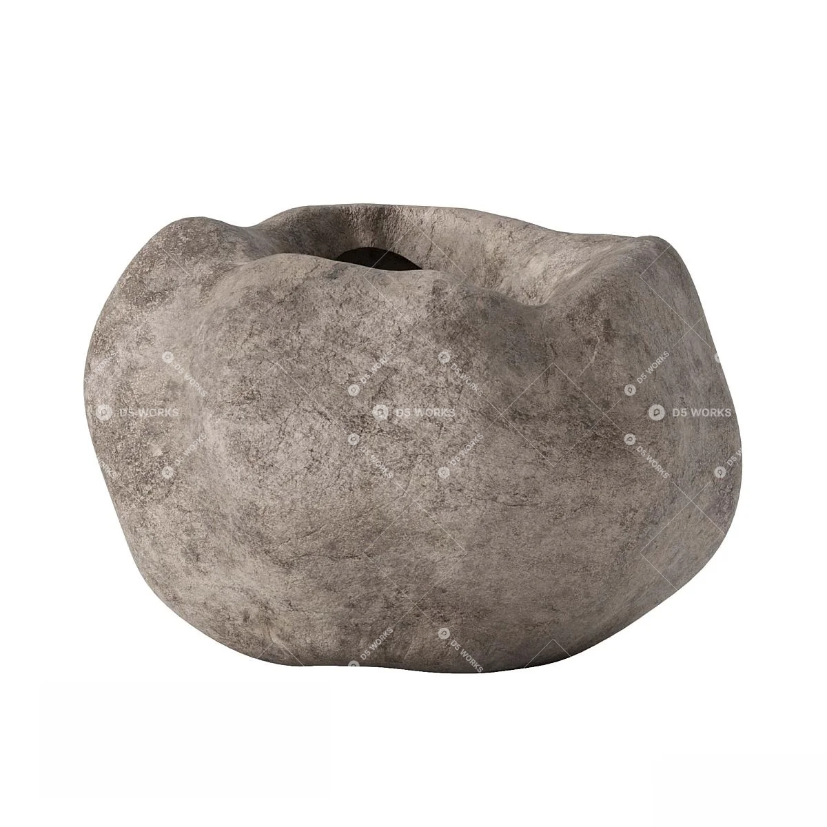 Stone 3d model thumbnail 2