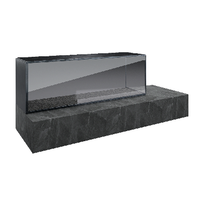 Modern Stone Fireplace