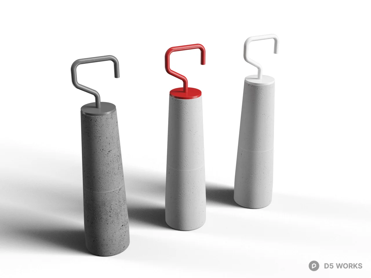 Minimalist Umbrella Stand 3d model - Image 1