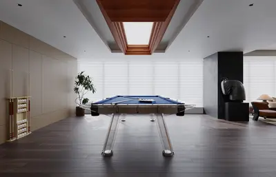 Modern Billiards Room