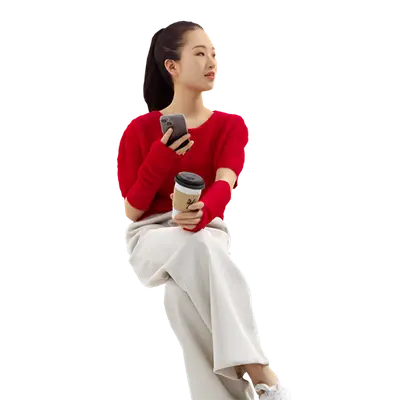 Casual woman 145 3d model