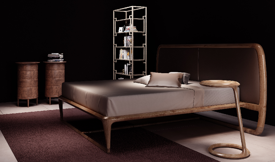 New Chinese Double Bed