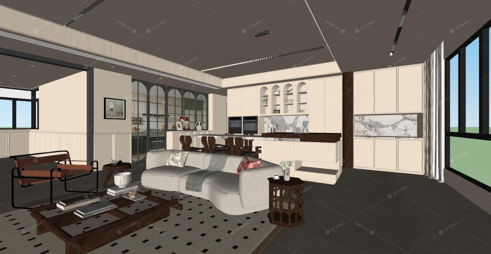 Living & Dining Rooms 3D Models 3