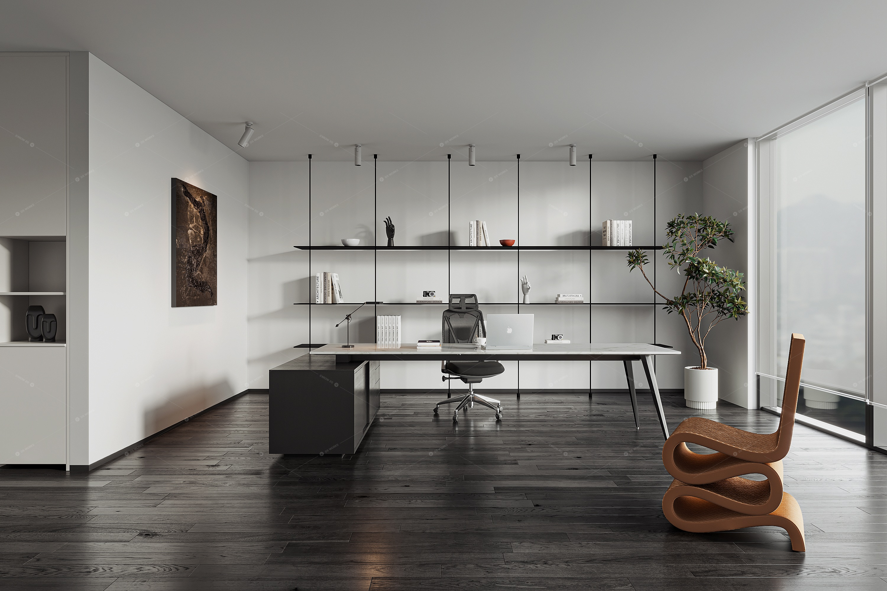 Office Spaces 3D Models