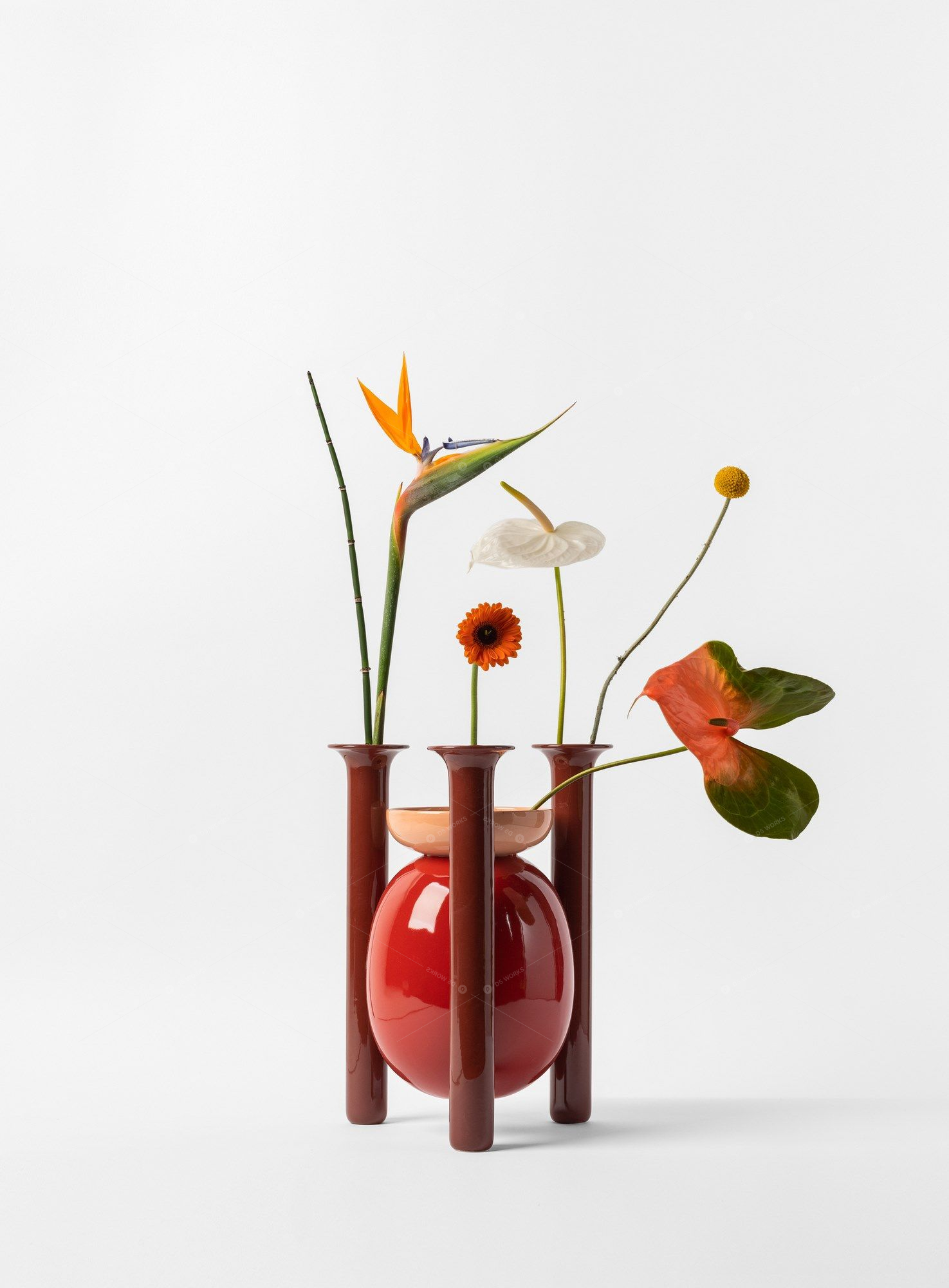 Vases & Floral Arrangements 3D Models 8