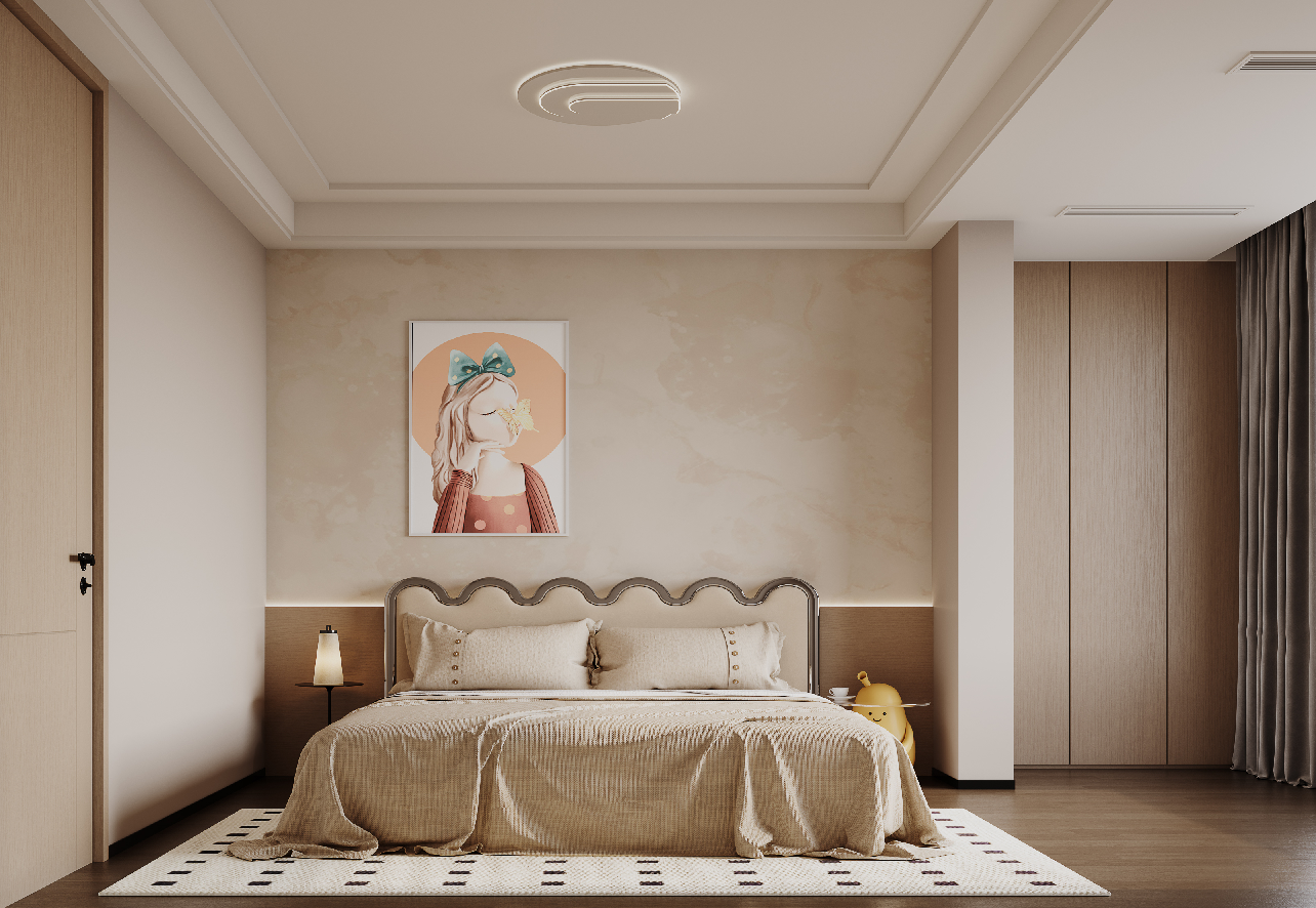 Minimalist Girl’s Room