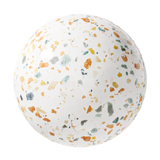 Orange Terrazzo