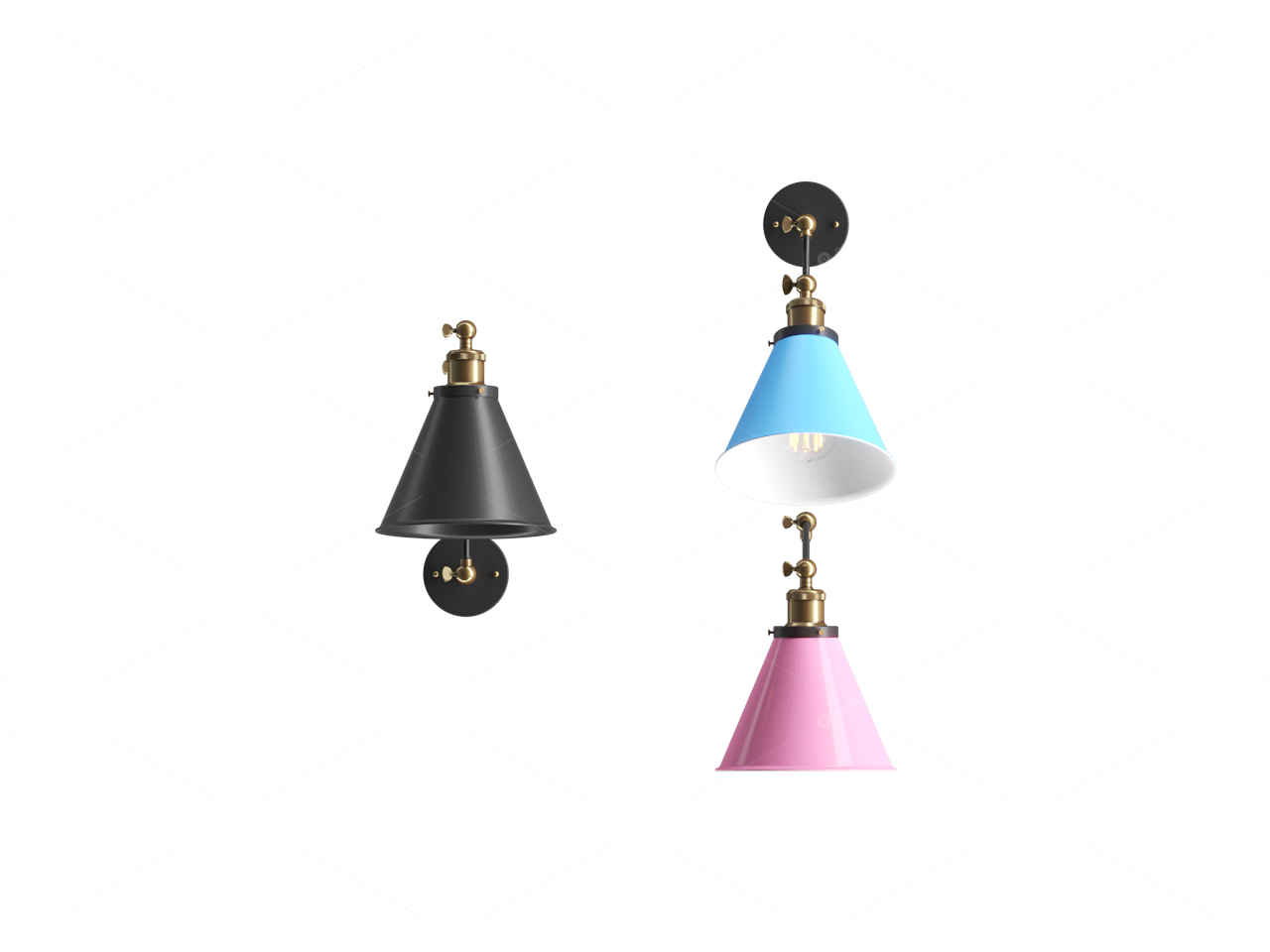 Wall Lights 3D Models 2