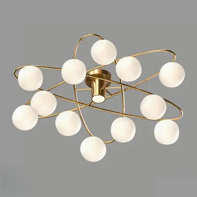 Contemporary Flush Mount Light