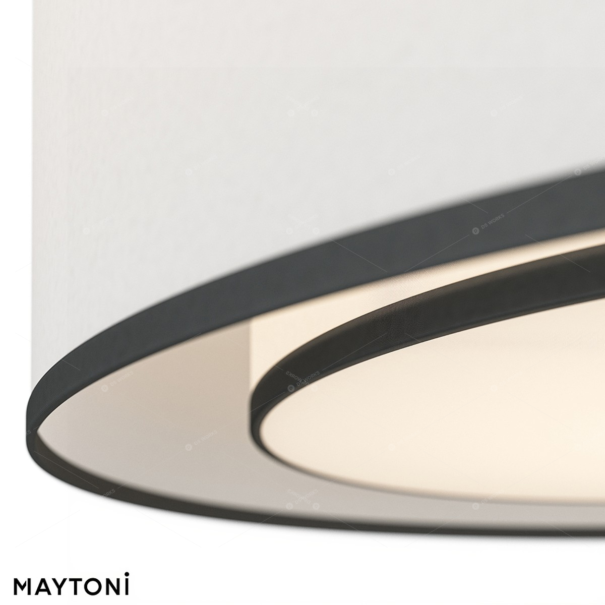 Flush Mount Lights 3D Models 3