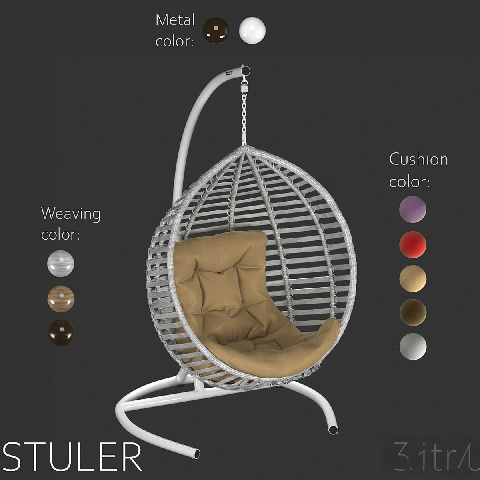 Modern Outdoor Lounger