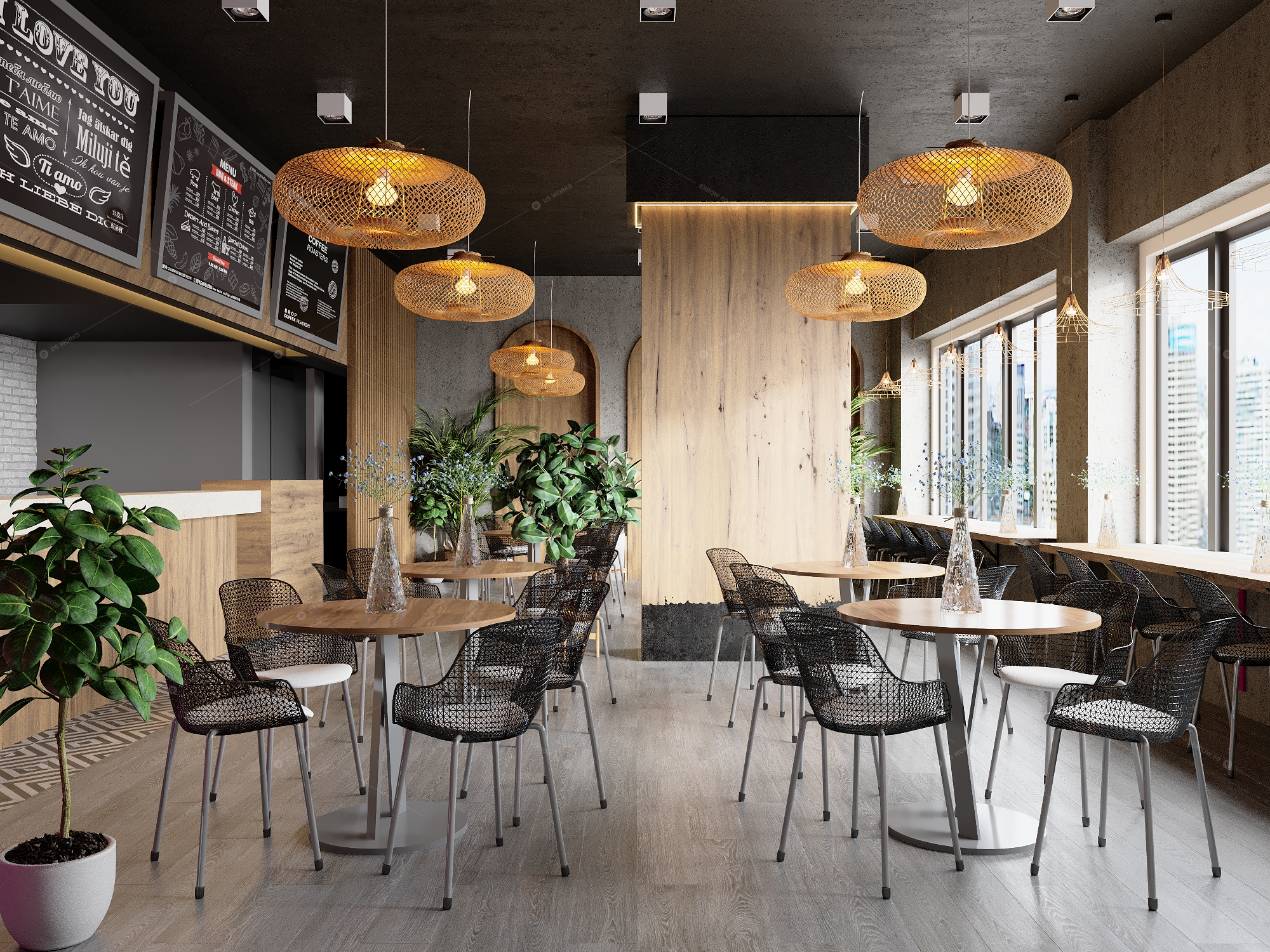 Restaurant Spaces 3D Models