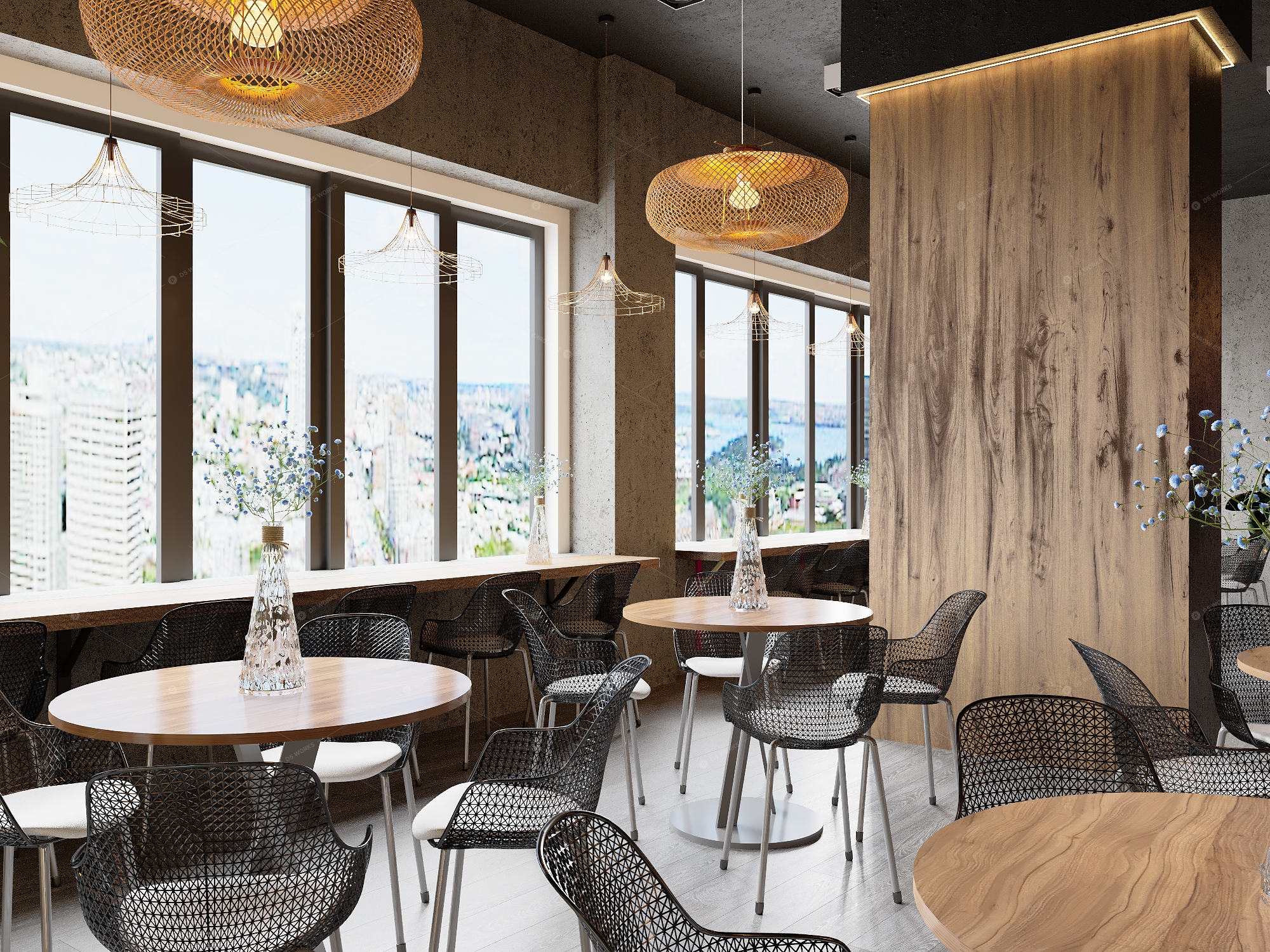 Restaurant Spaces 3D Models 4