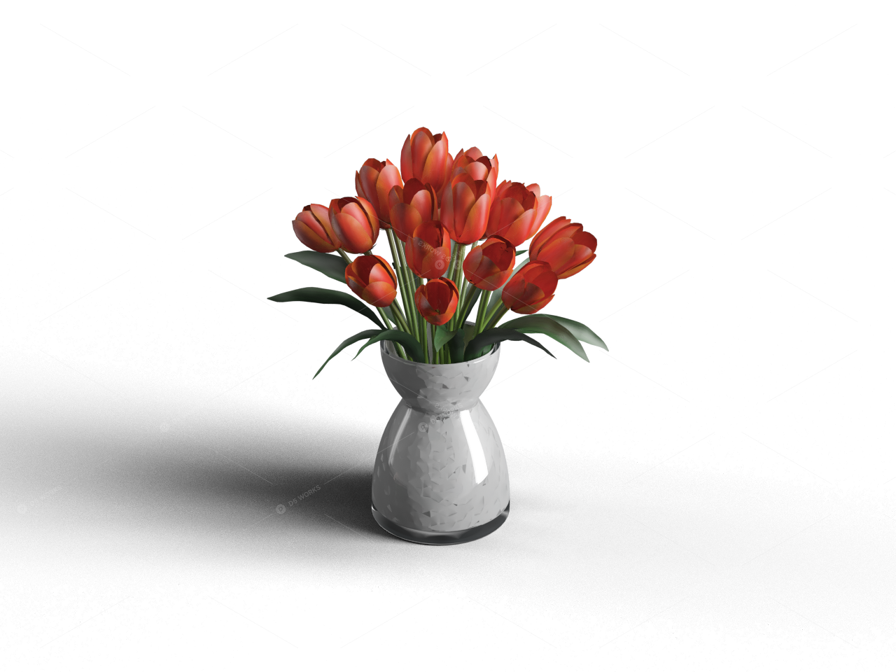 Vases & Floral Arrangements 3D Models