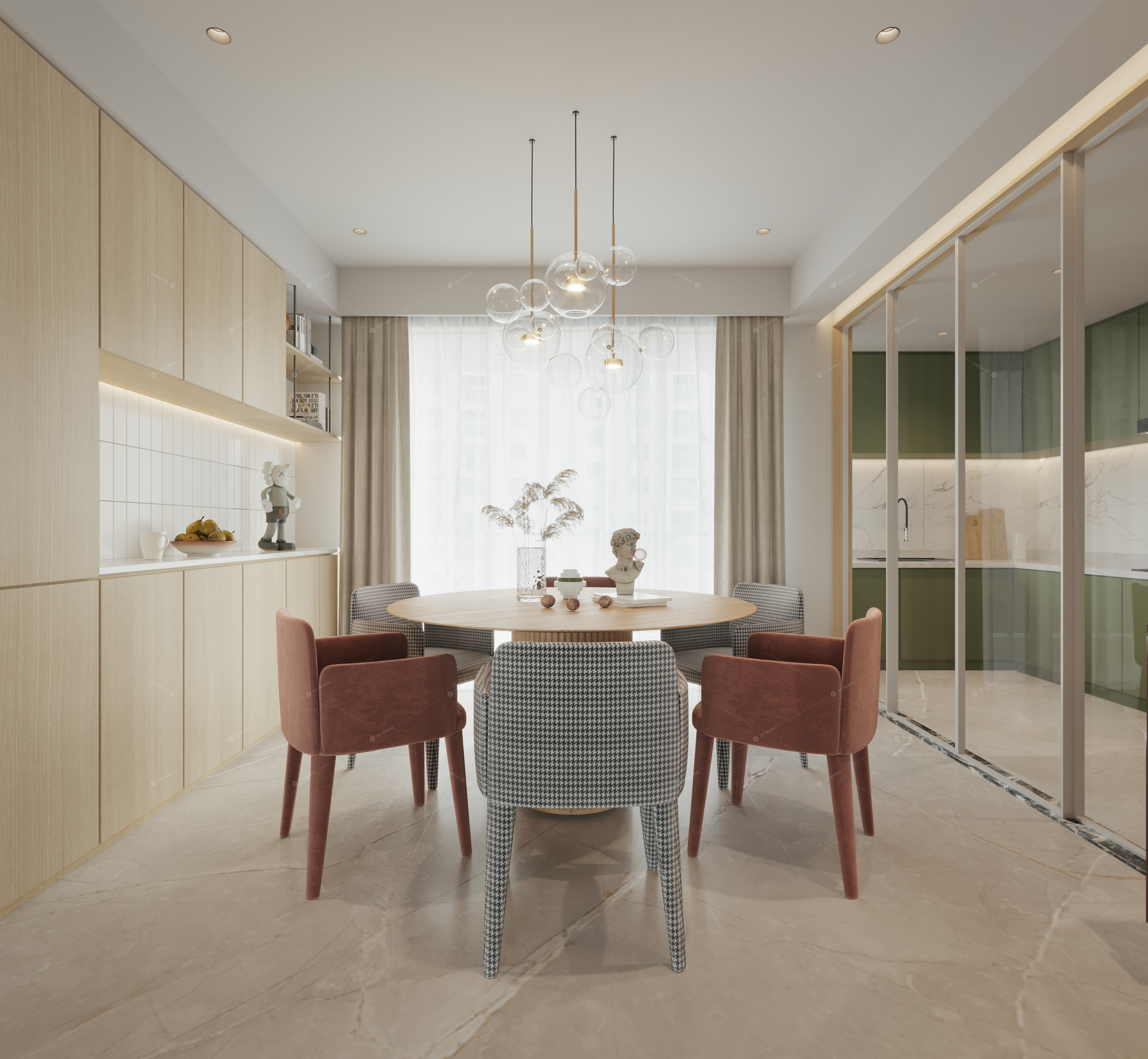Living & Dining Rooms 3D Models 5