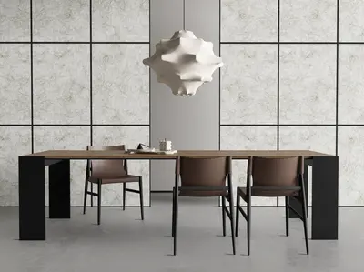 Modern Dining Table & Chairs Set