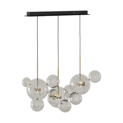 Nordic modern transparent glass