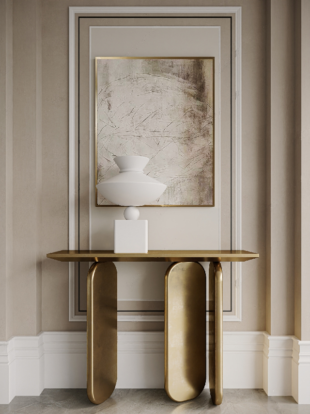 Modern Quiet Luxury Console Table