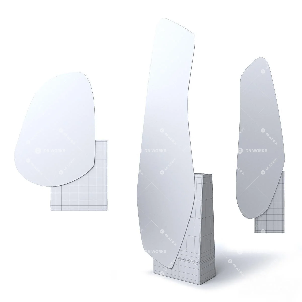 Mirror 3d model thumbnail 2