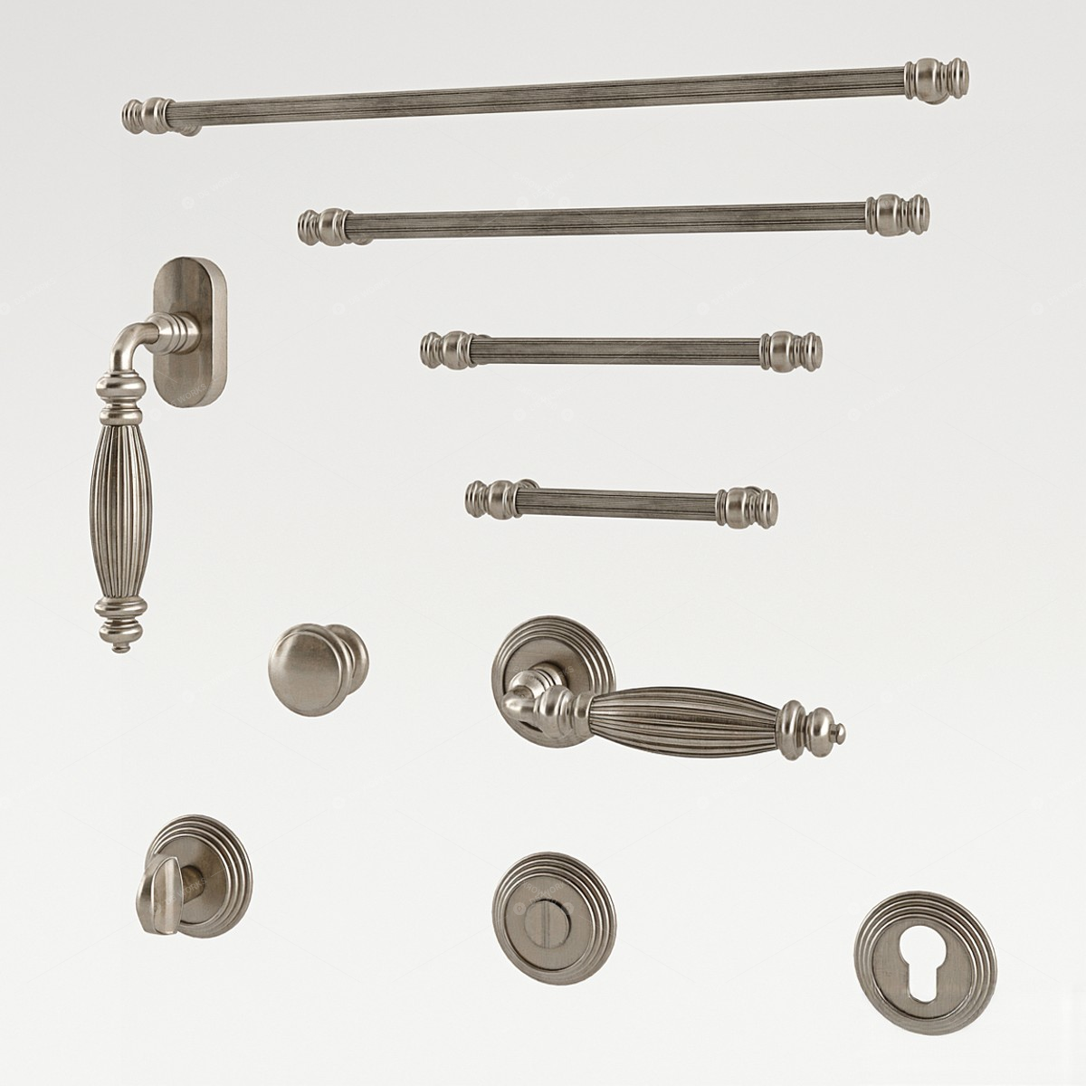Faucet Handles 3D Models 3