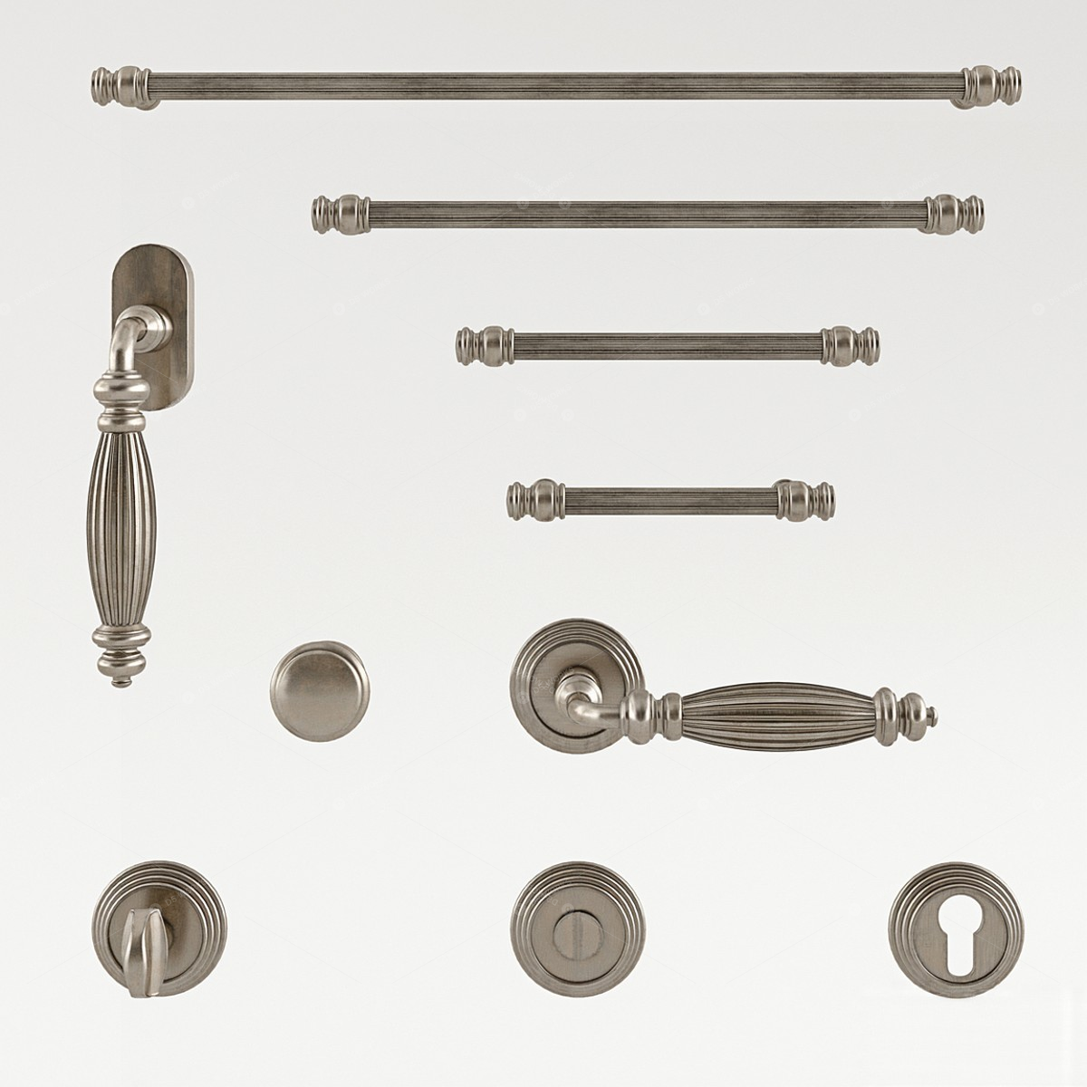 Faucet Handles 3D Models 2