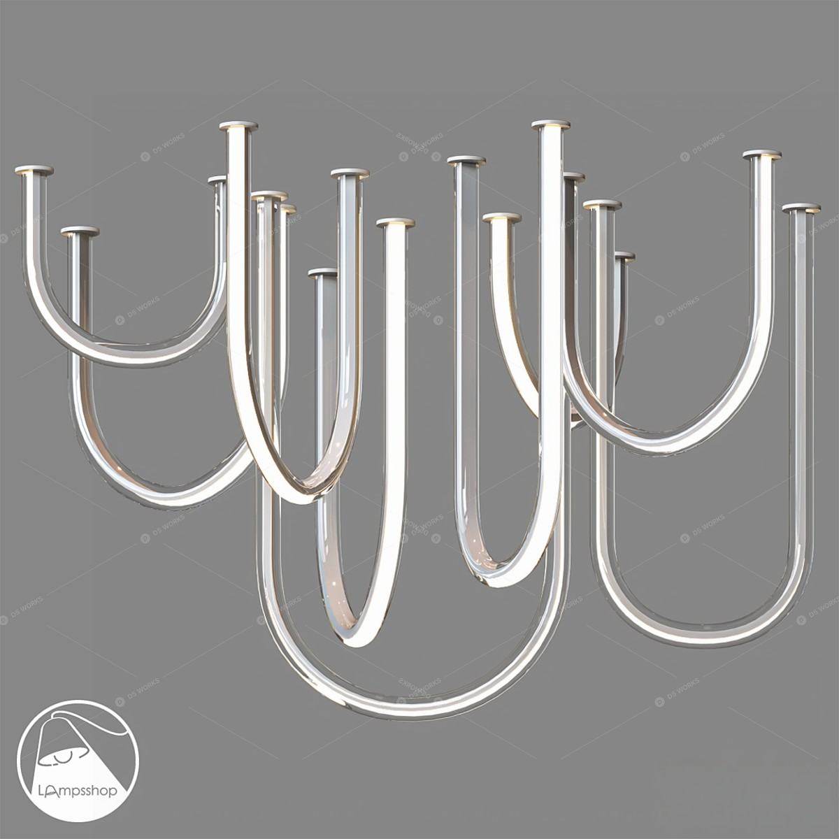 Flush Mount Lights 3D Models