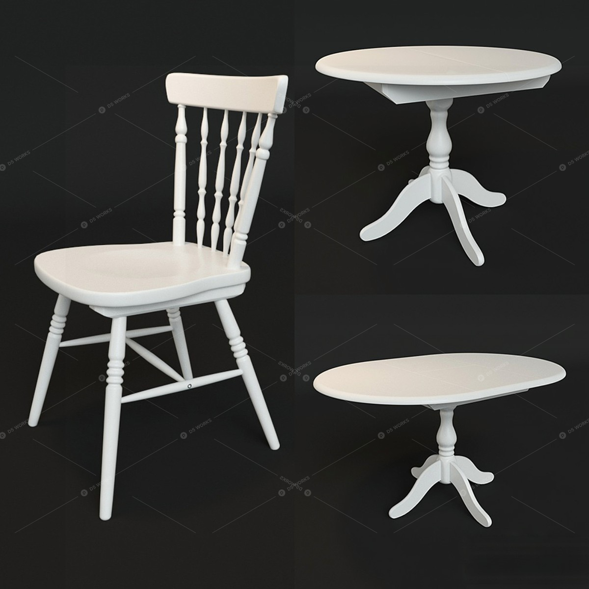 Outdoor Furniture 3D Models 2