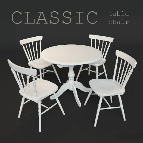 Modern Outdoor Table & Chairs Set