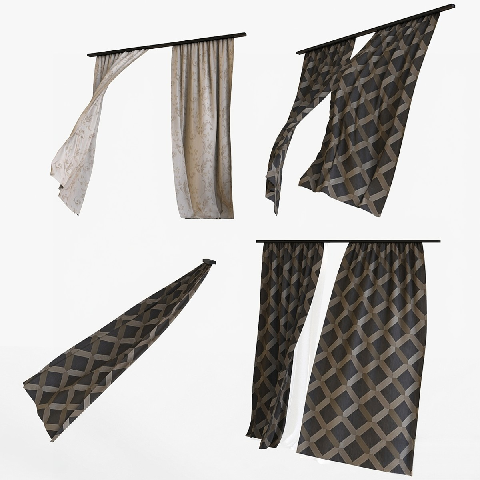 Modern Sheer Curtain