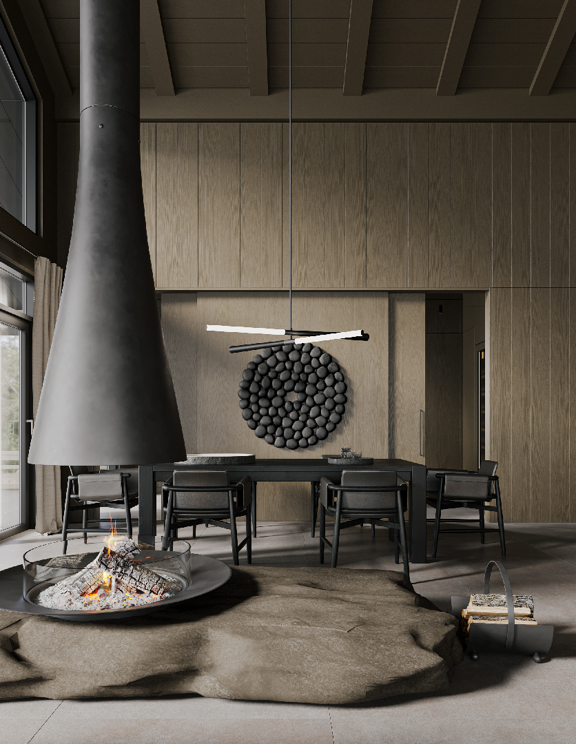 Modern Dining Room (Villa)
