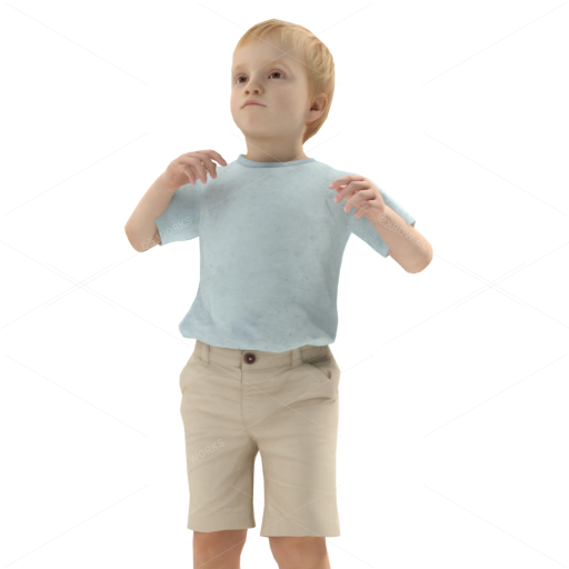 Children 3D Models