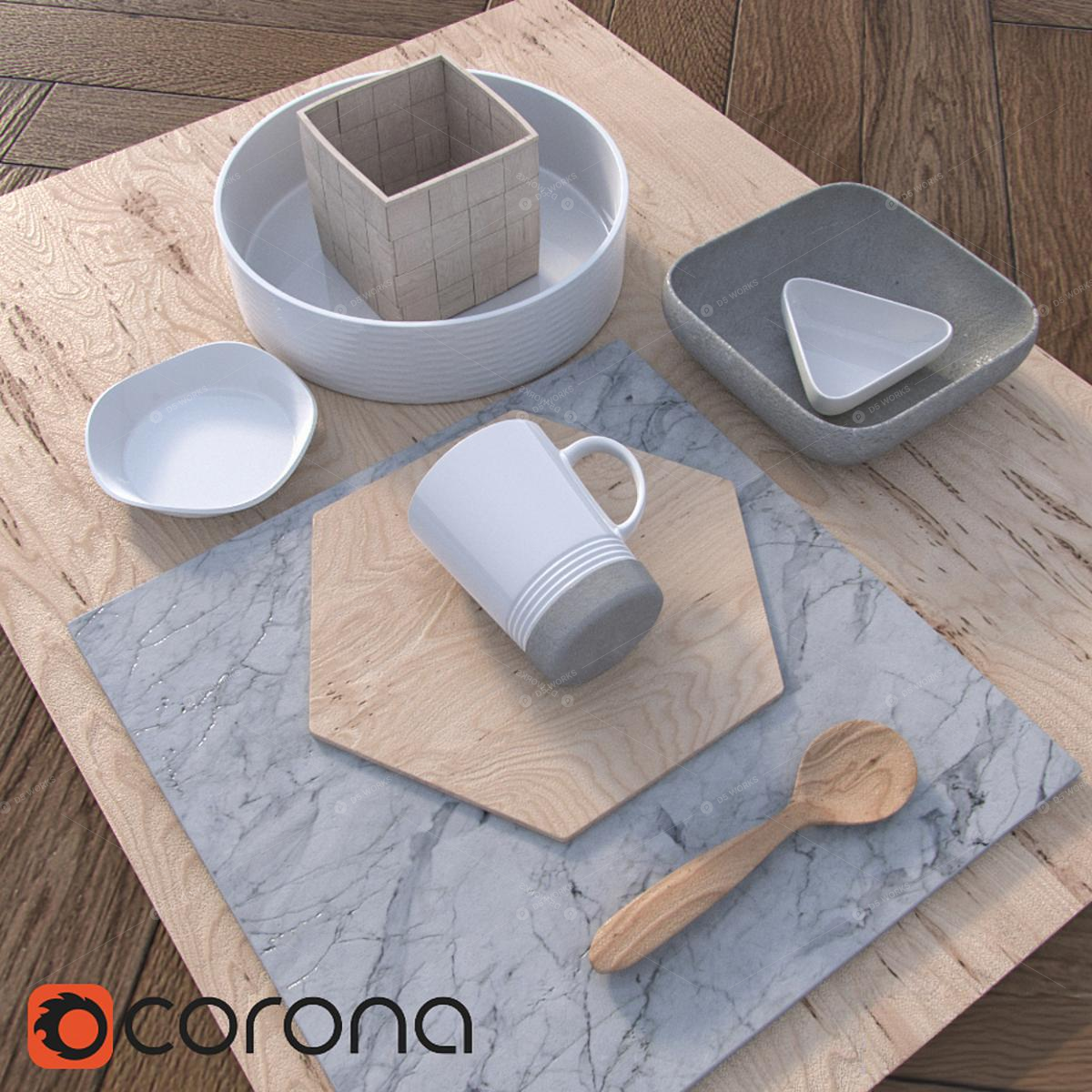 Tableware 3D Models 2