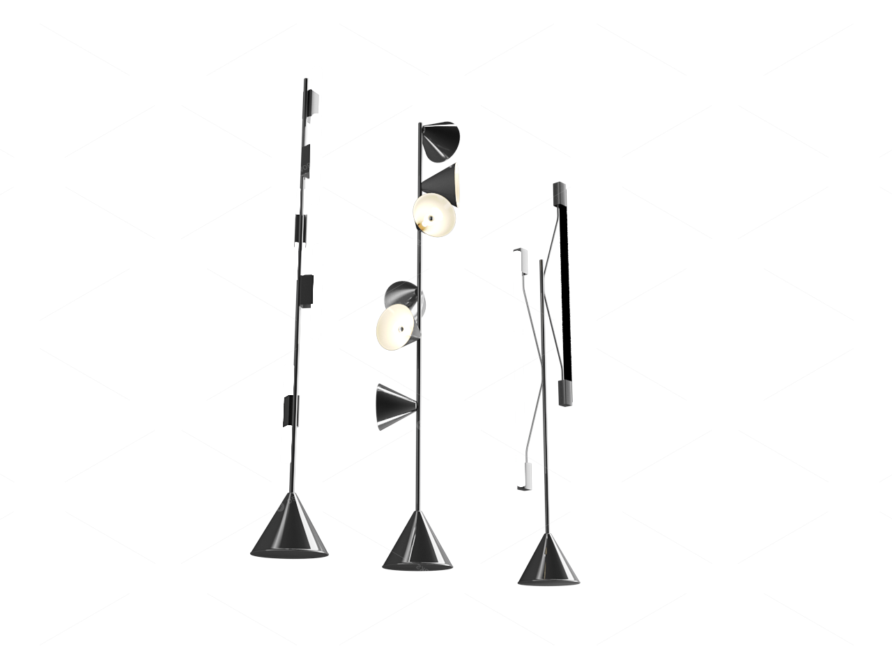 Floor Lamps 3D Models